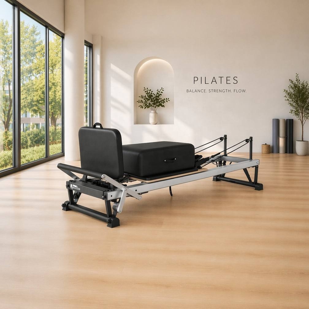 Yoga Fitness Pilates Reformer - Nuevo Diseño de Cama de Pilates