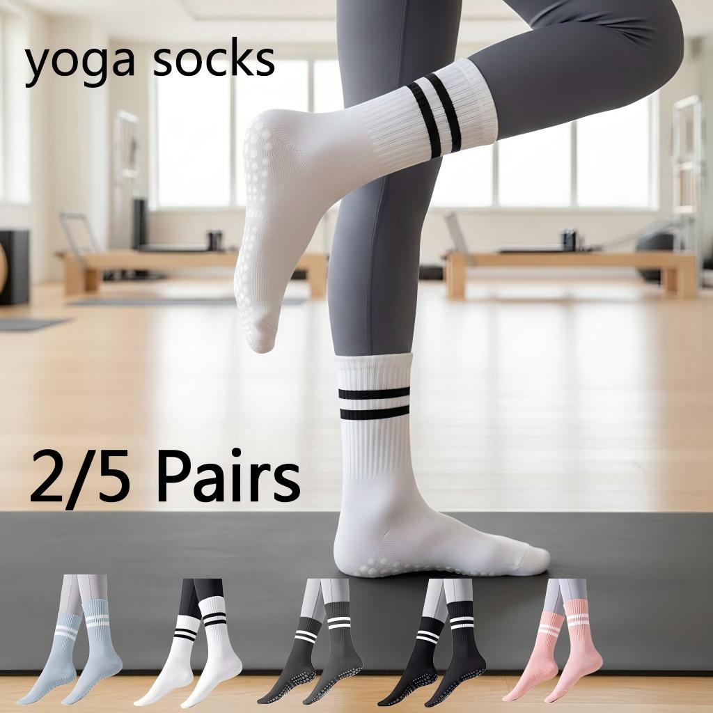 Yoga Fitness Dance - Calcetines de yoga antideslizantes para mujer,