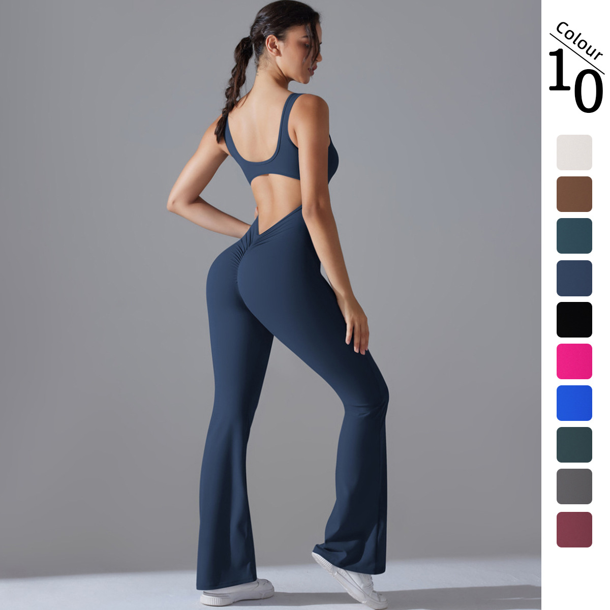 Yoga Fitness Stretching - Mono Sexy con espalda en V