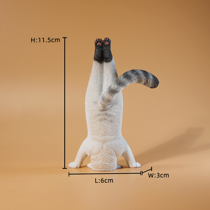 Yoga Fitness First - Mini gato de Fitness simulado a