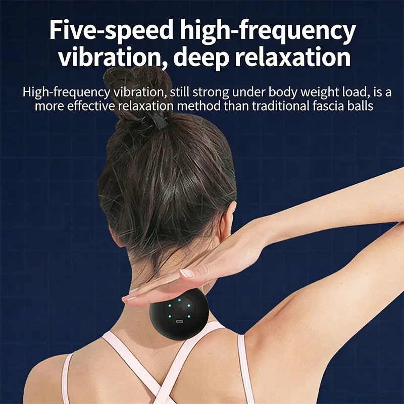Yoga Fitness Health - Pelota de Masaje Eléctrica para el