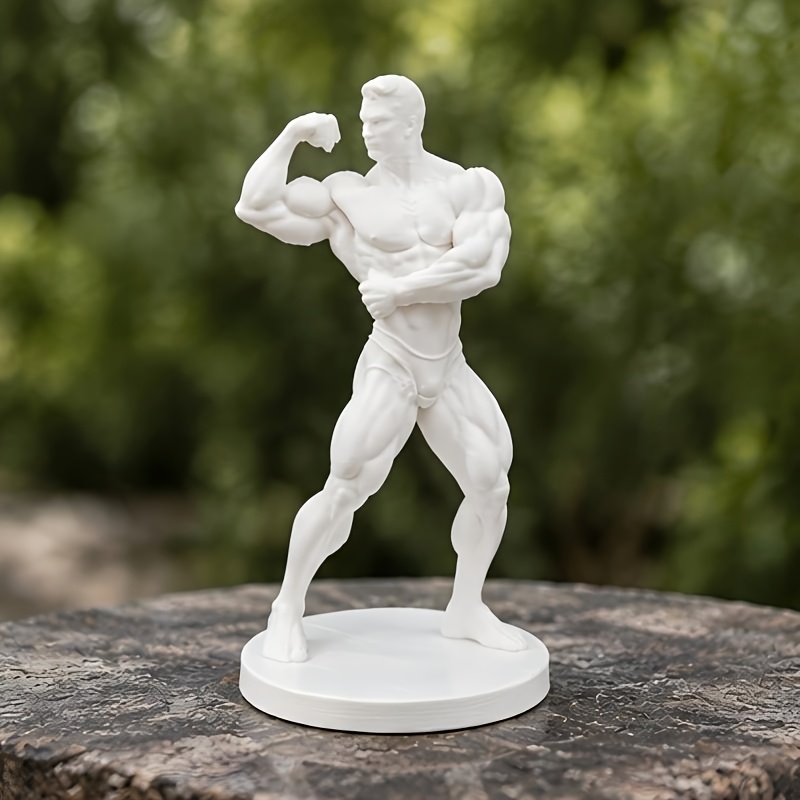 Yoga Fitness Rooms - Escultura Decorativa de Entrenador de Fitness