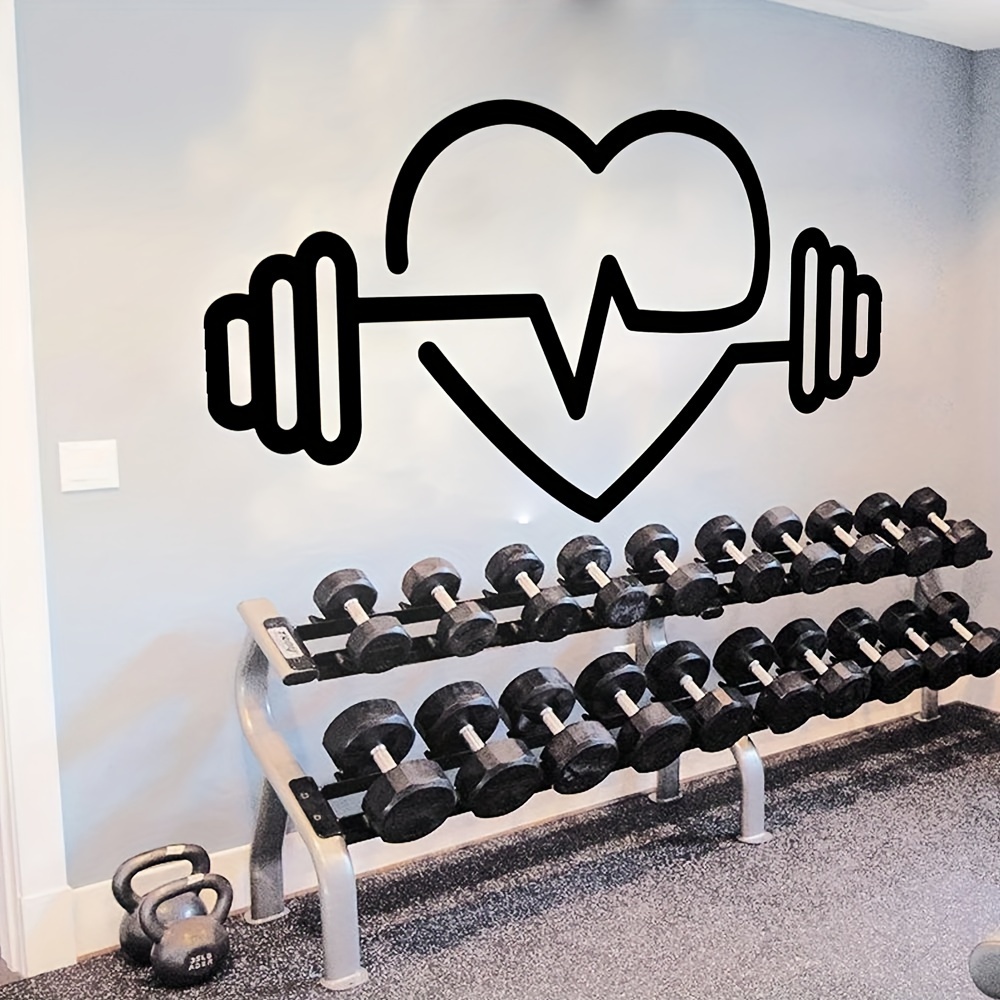 Yoga Fitness Health - Calcomanía de Pared con Forma de