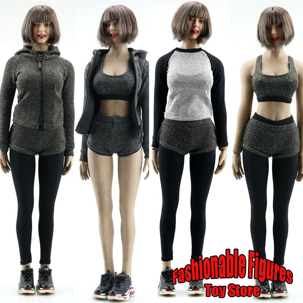 Yoga Fitness First - Ropa informal femenina a escala 1/6,