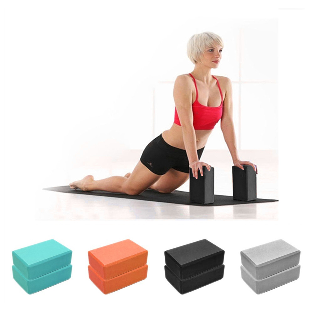 Yoga Fitness Health - Bloque de Yoga EVA de colores,