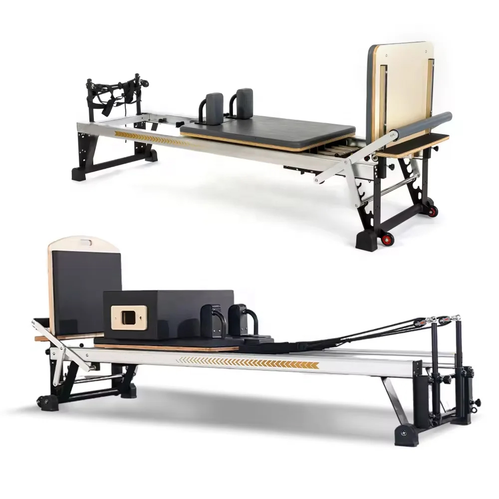 Máquina de Pilates Reformer Pr - Yoga Fitness Pilates Reformer reseña y precio