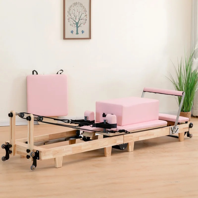 Cama de Pilates Móvil para el  - Yoga Fitness Pilates Reformer reseña y precio