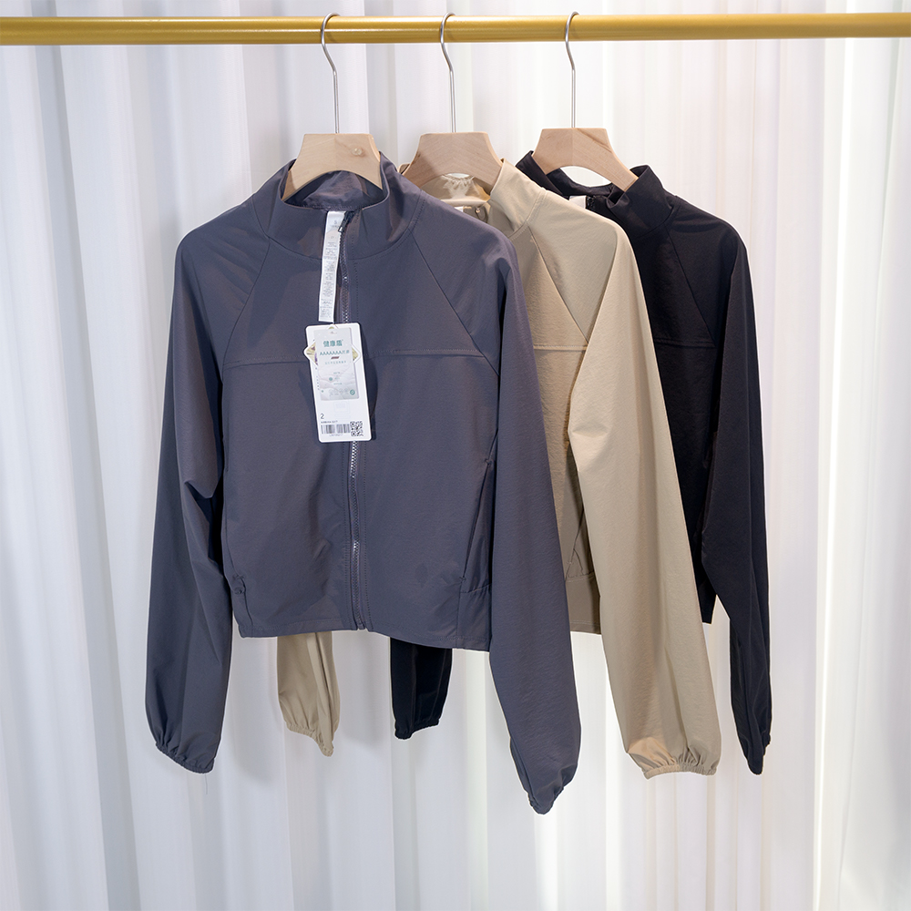 Chaqueta corta ligera de secad - Yoga Fitness Jacket reseña y precio