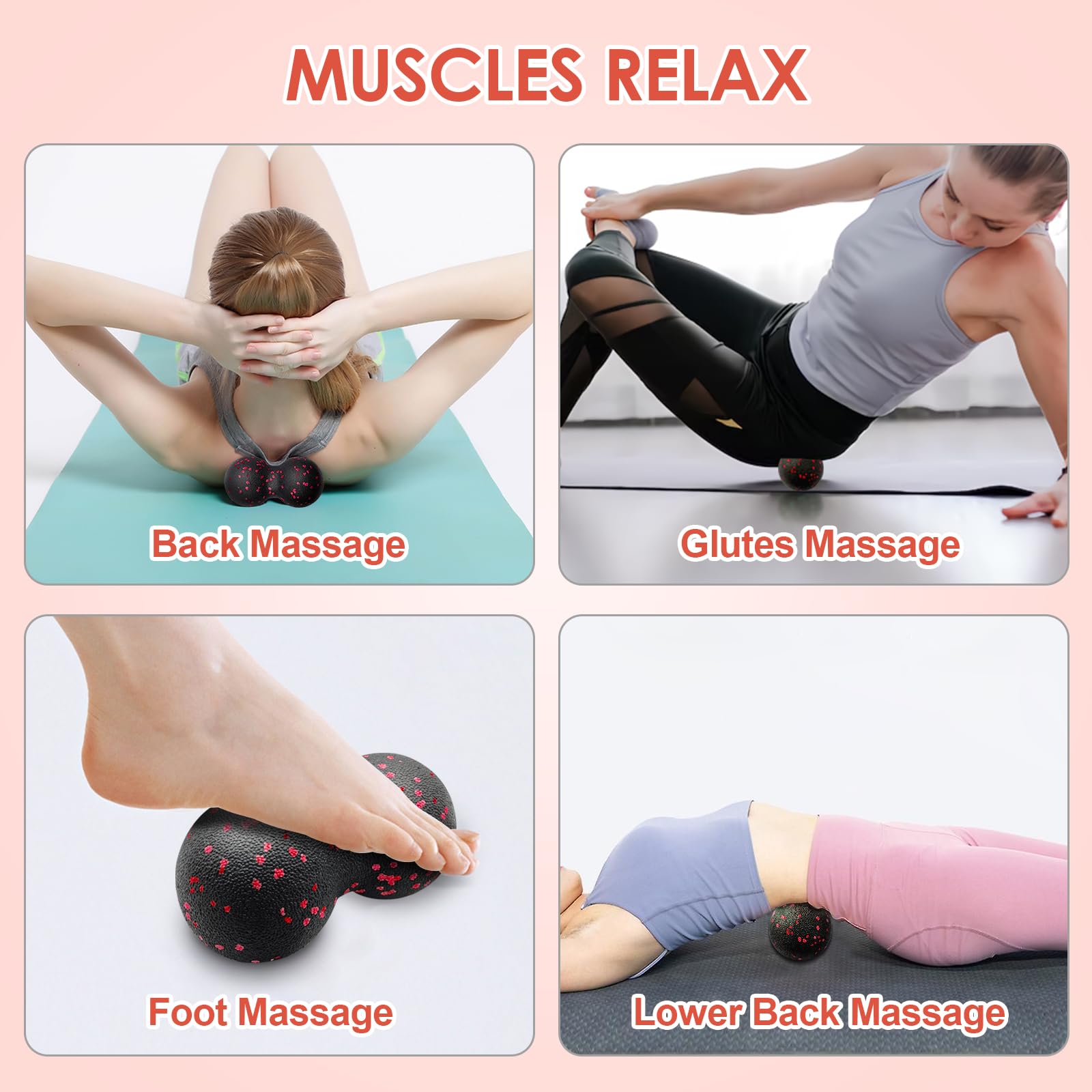 Rodillo de Yoga hueco para mas - Yoga Fitness Stretching reseña y precio