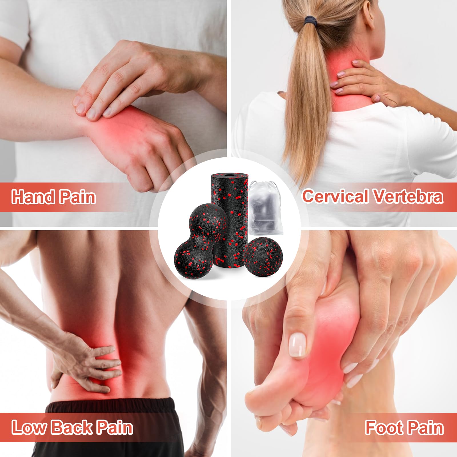 Rodillo de Yoga hueco para mas - Yoga Fitness Stretching reseña y precio