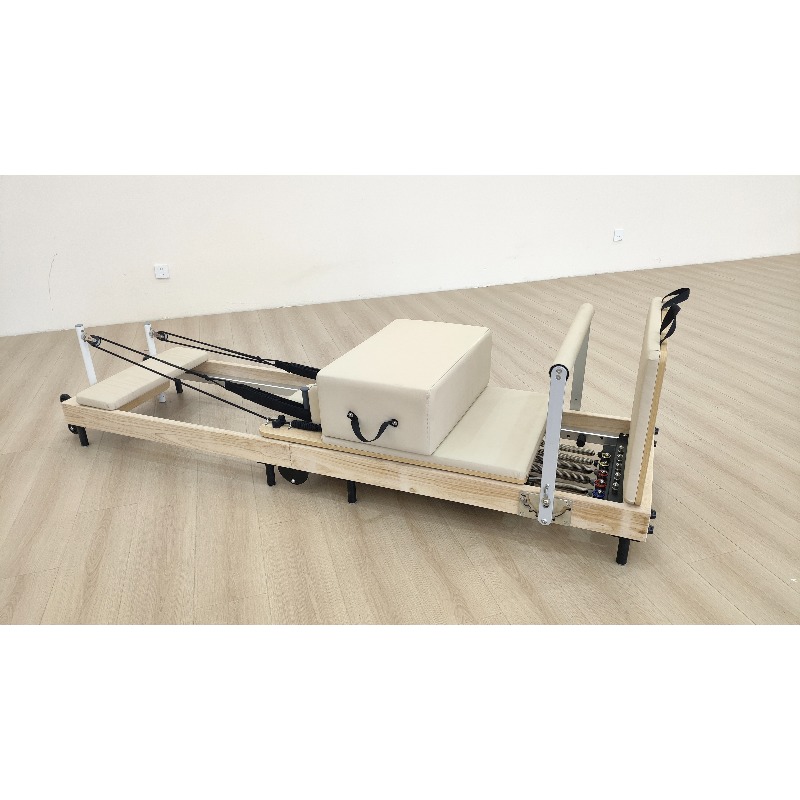 Cama Plegable de Madera de Rob - Yoga Fitness Pilates Reformer reseña y precio
