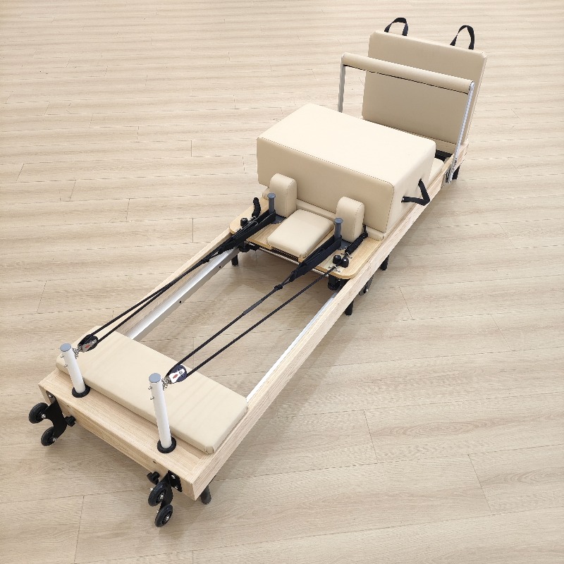 Cama Plegable de Madera de Rob - Yoga Fitness Pilates Reformer reseña y precio