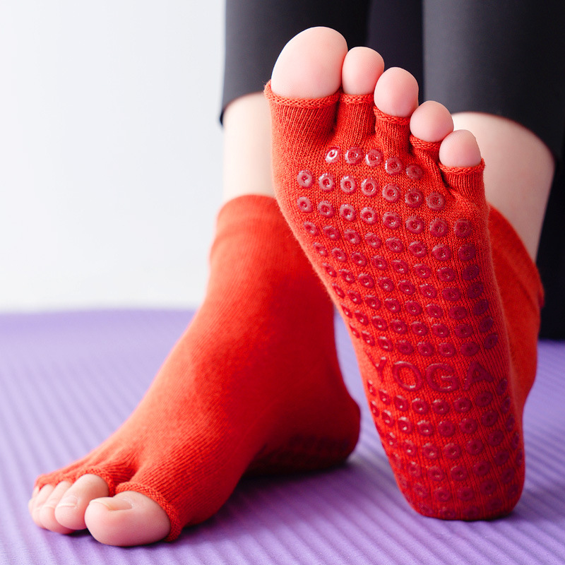 Calcetines de Yoga medio dedo  - Yoga Fitness Dance reseña y precio