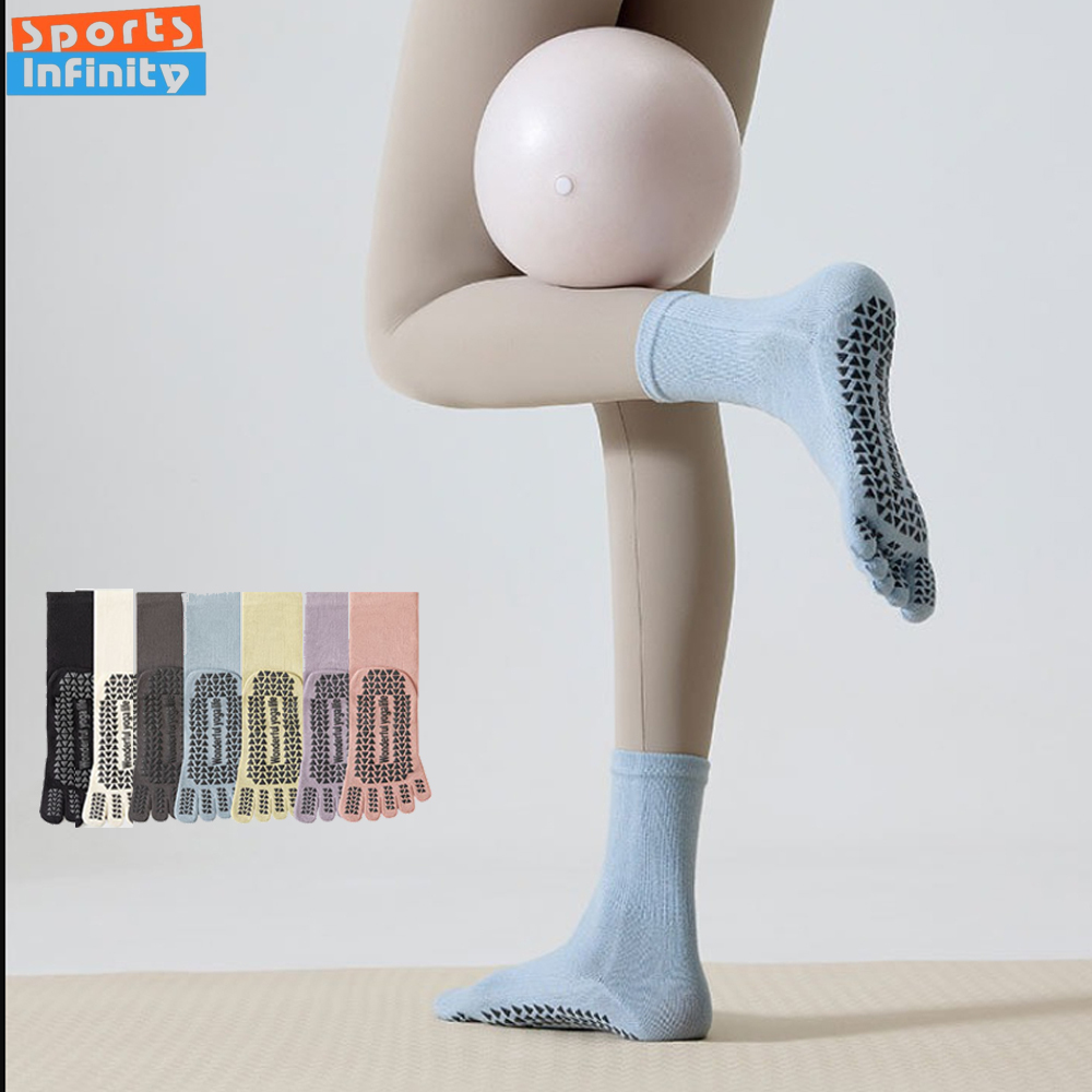 Calcetines de Yoga con punta a - Yoga Fitness Dance reseña y precio