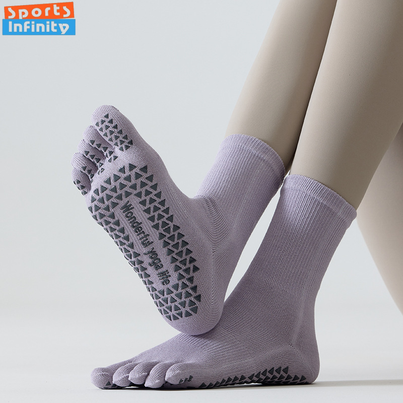 Calcetines de Yoga con punta a - Yoga Fitness Dance reseña y precio
