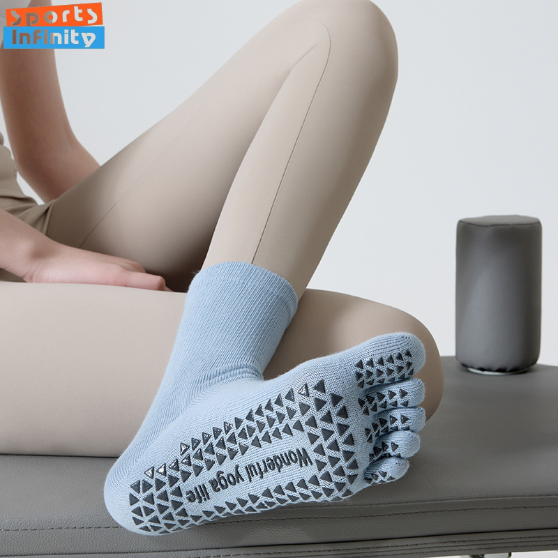 Calcetines de Yoga con punta a - Yoga Fitness Dance reseña y precio