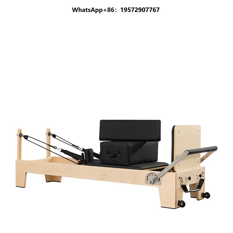 Cama de Pilates de Madera de A - Yoga Fitness Pilates Reformer reseña y precio