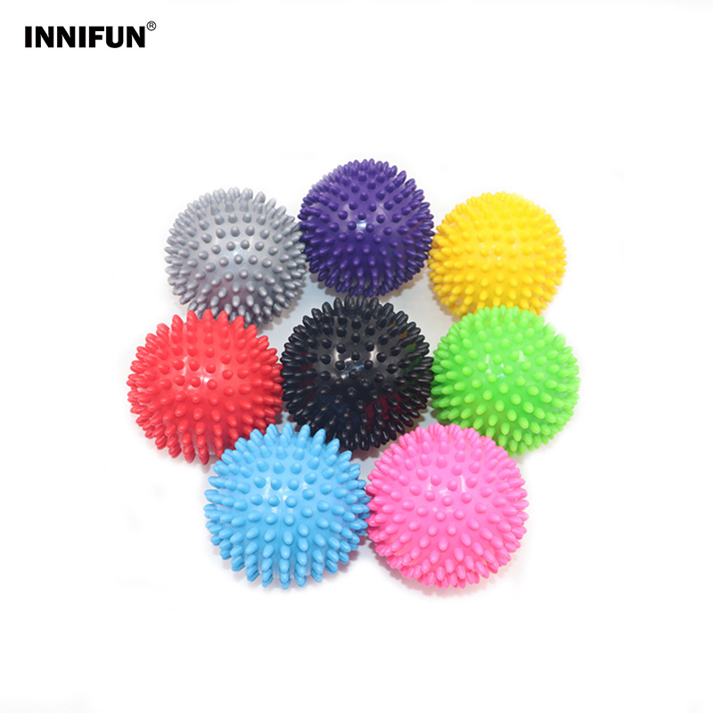 Bola de masaje espinosa de 7cm - Yoga Fitness Health reseña y precio