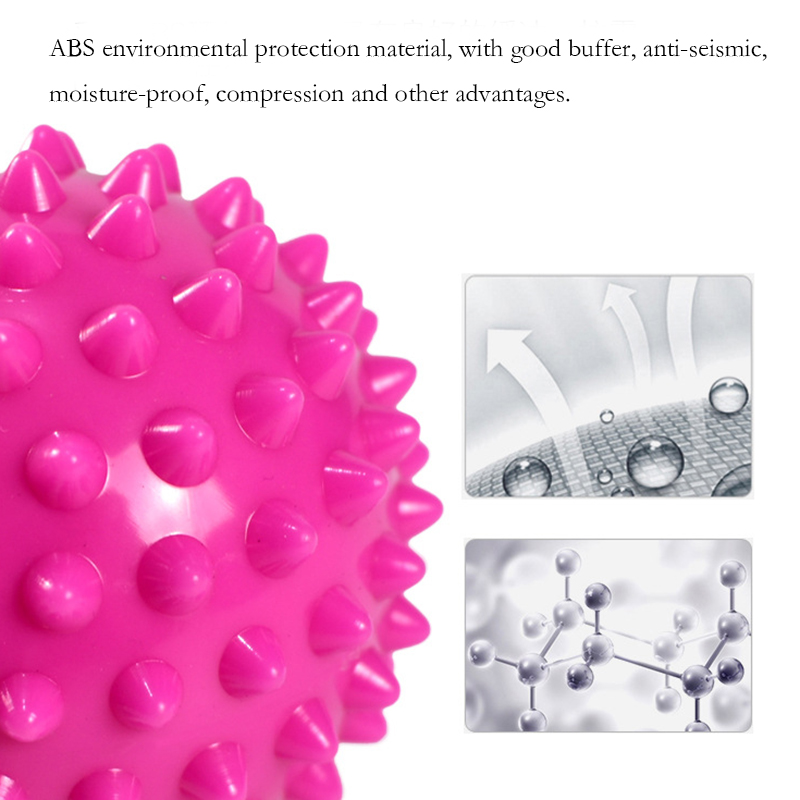 Bola de masaje espinosa de 7cm - Yoga Fitness Health reseña y precio