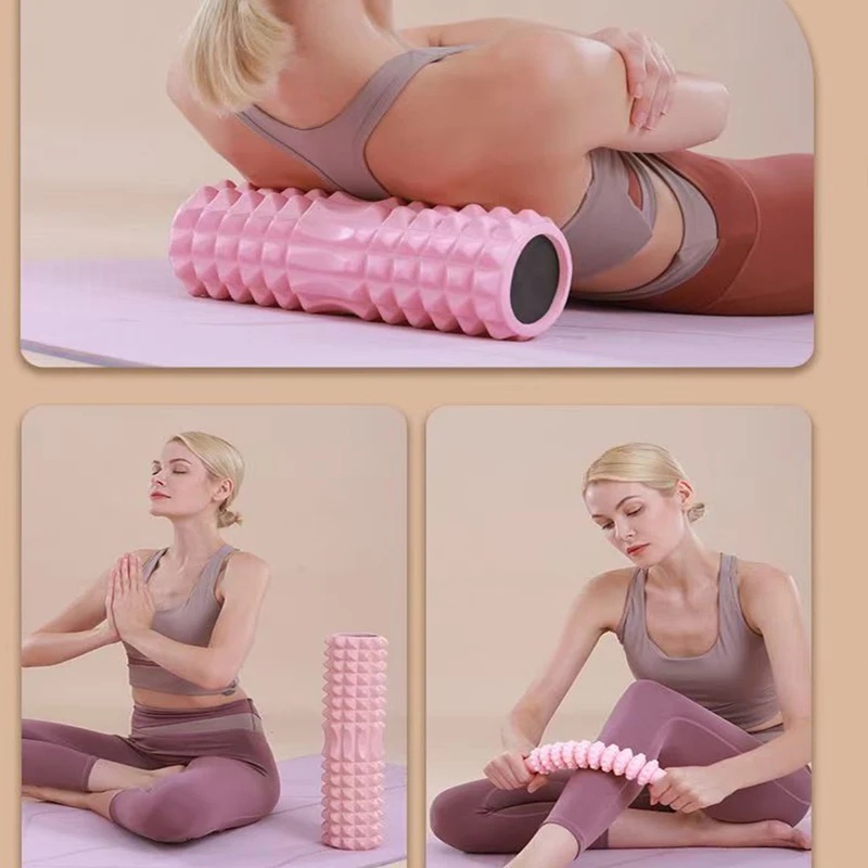 Rodillo de Espuma Hueco de 45  - Yoga Fitness Stretching reseña y precio