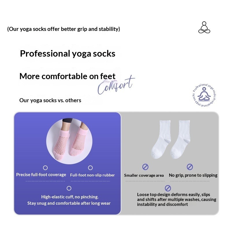 Calcetines de Yoga Transpirabl - Yoga Fitness Dance reseña y precio