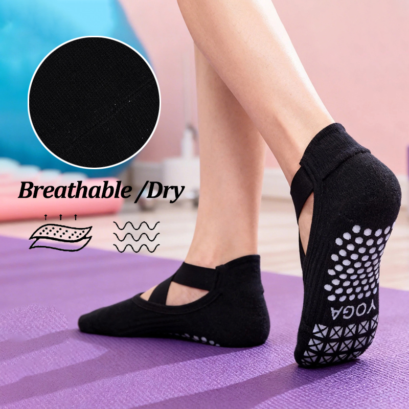 Calcetines de yoga antidesliza - Yoga Fitness Dance reseña y precio