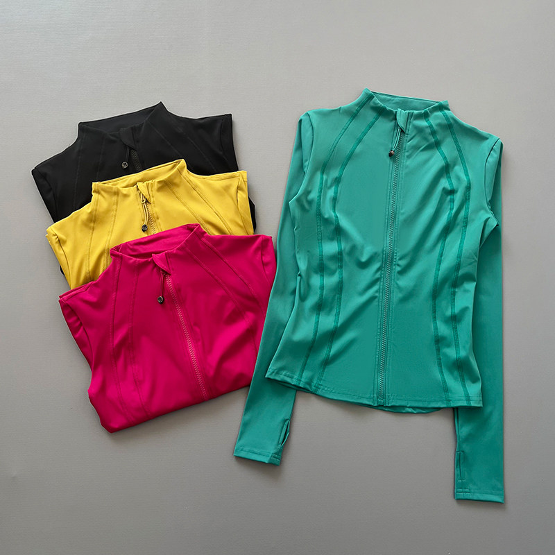 Chaqueta Deportiva de Manga La - Yoga Fitness Jacket reseña y precio