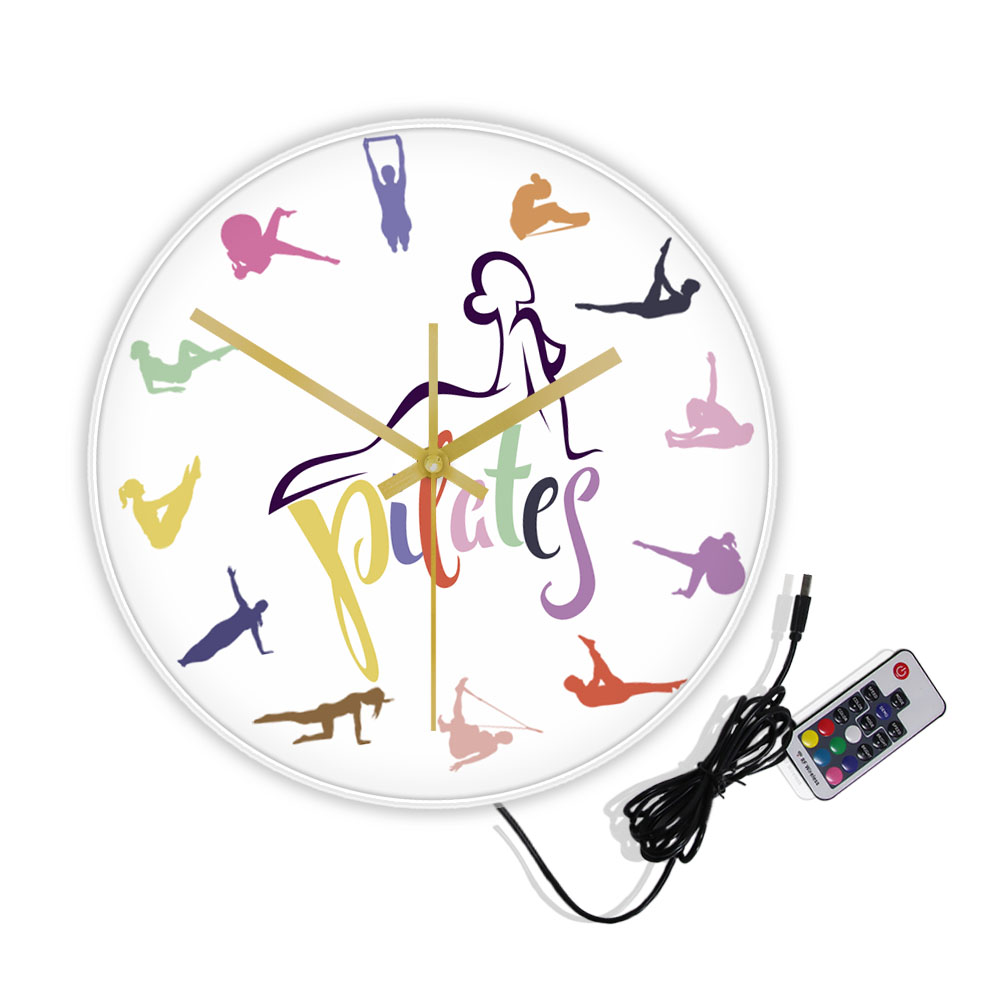 Reloj de Pared con Diseño Colo - Yoga Fitness Rooms reseña y precio