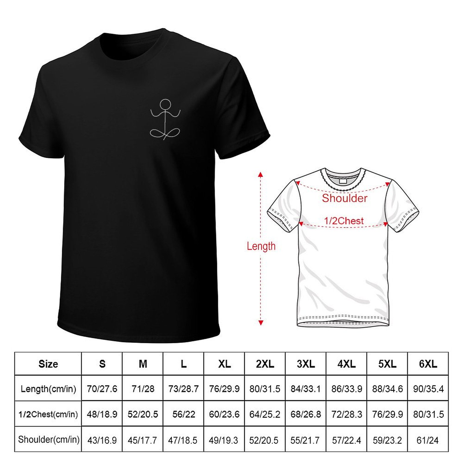 Camiseta Yoga Zen India Fitnes - Yoga Fitness Health reseña y precio