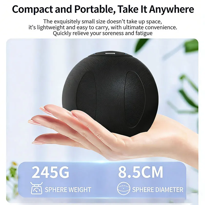 Pelota de Masaje Eléctrica par - Yoga Fitness Health reseña y precio