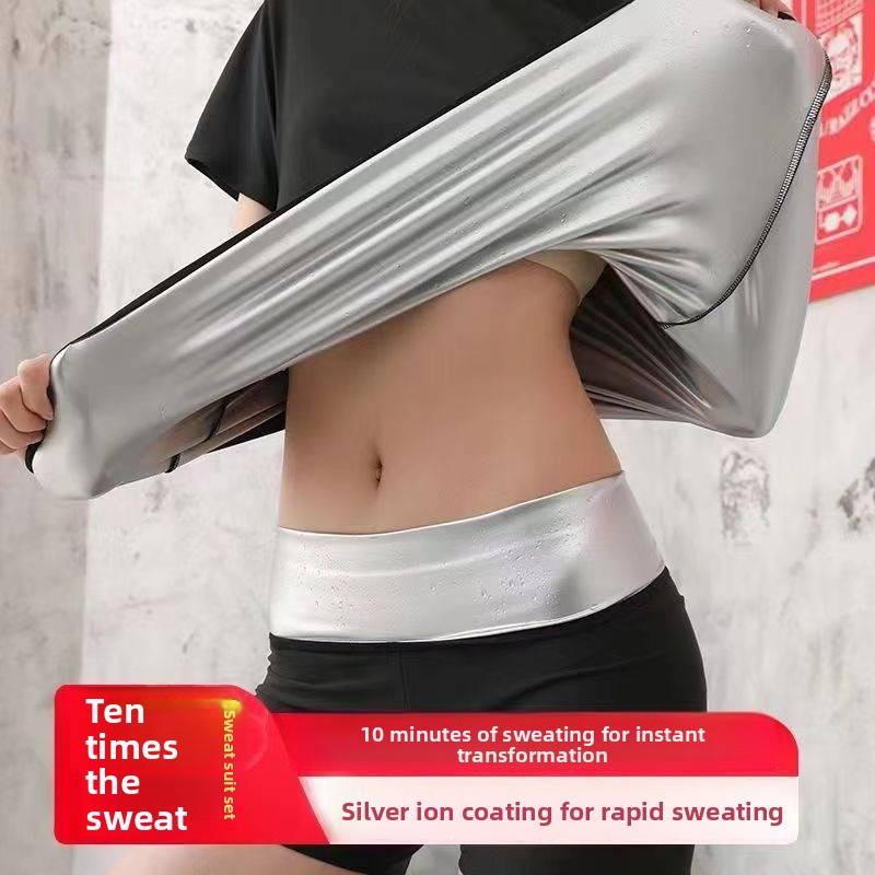 Conjunto de Traje de Sauna 202 - Yoga Fitness Health reseña y precio