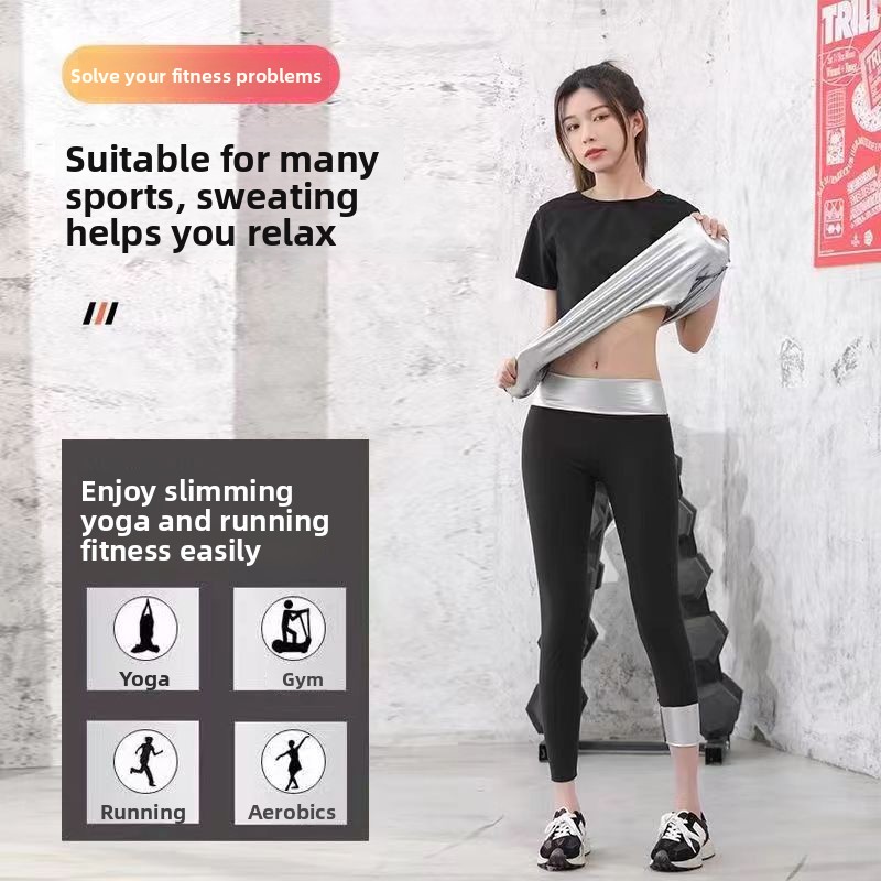Conjunto de Traje de Sauna 202 - Yoga Fitness Health reseña y precio