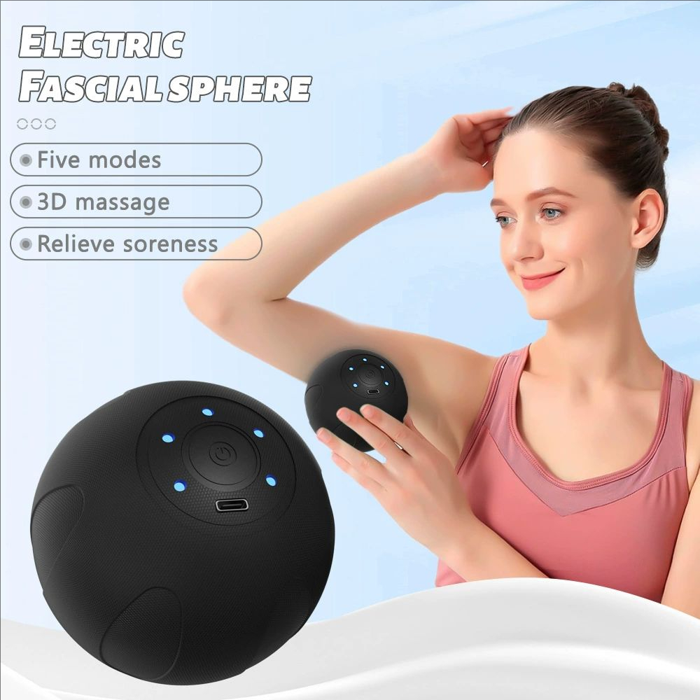 Bola de masaje eléctrica para  - Yoga Fitness Health reseña y precio