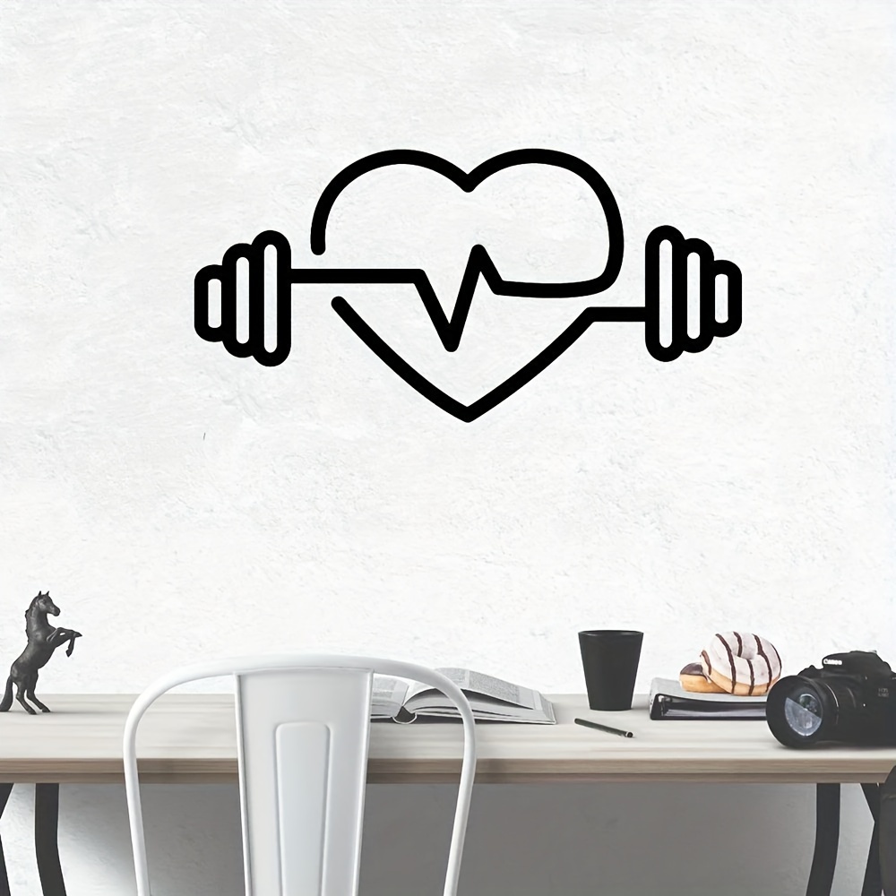 Calcomanía de Pared con Forma  - Yoga Fitness Health reseña y precio