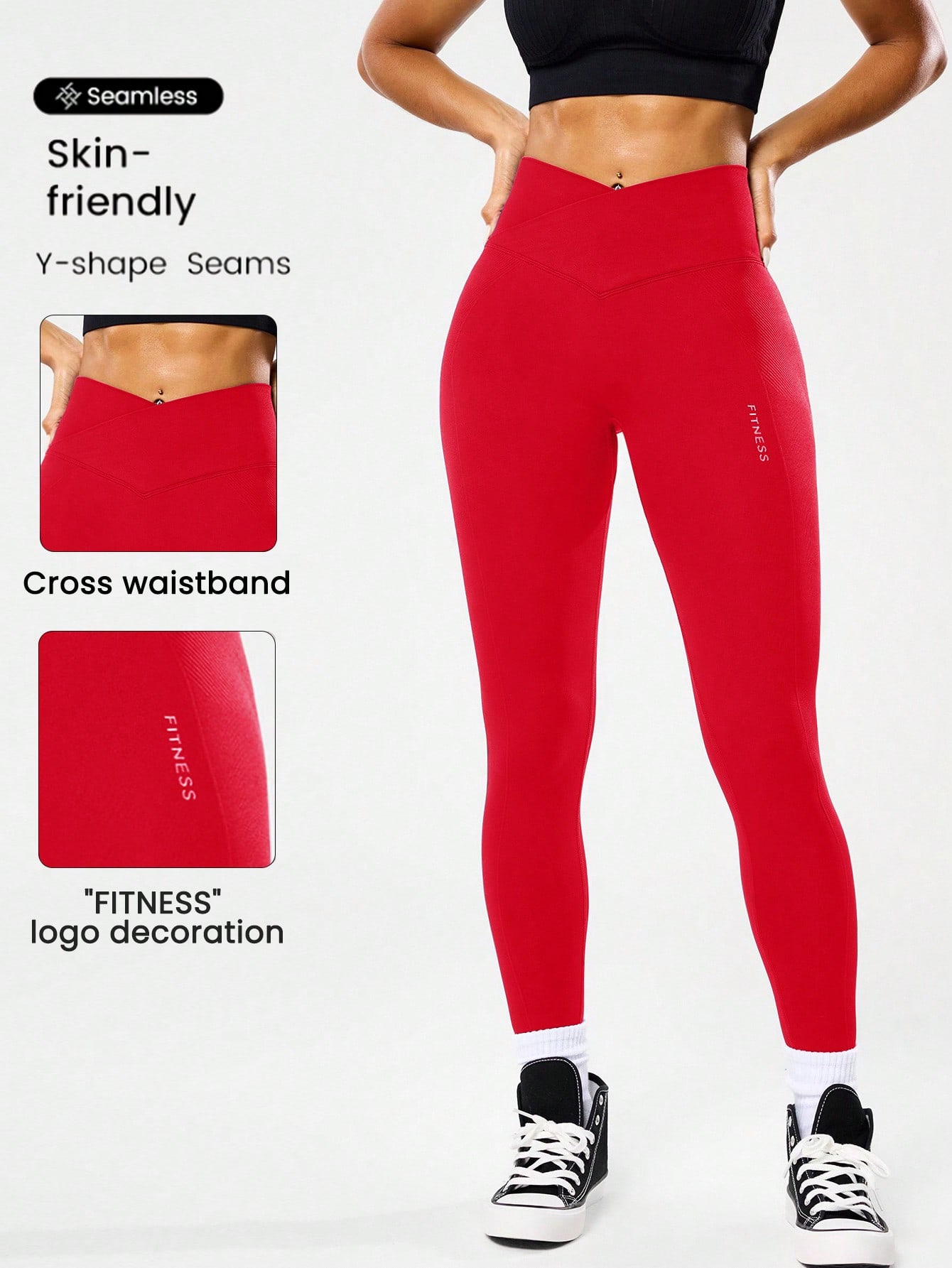 Leggings de yoga sin costuras  - Yoga Fitness Stretching reseña y precio