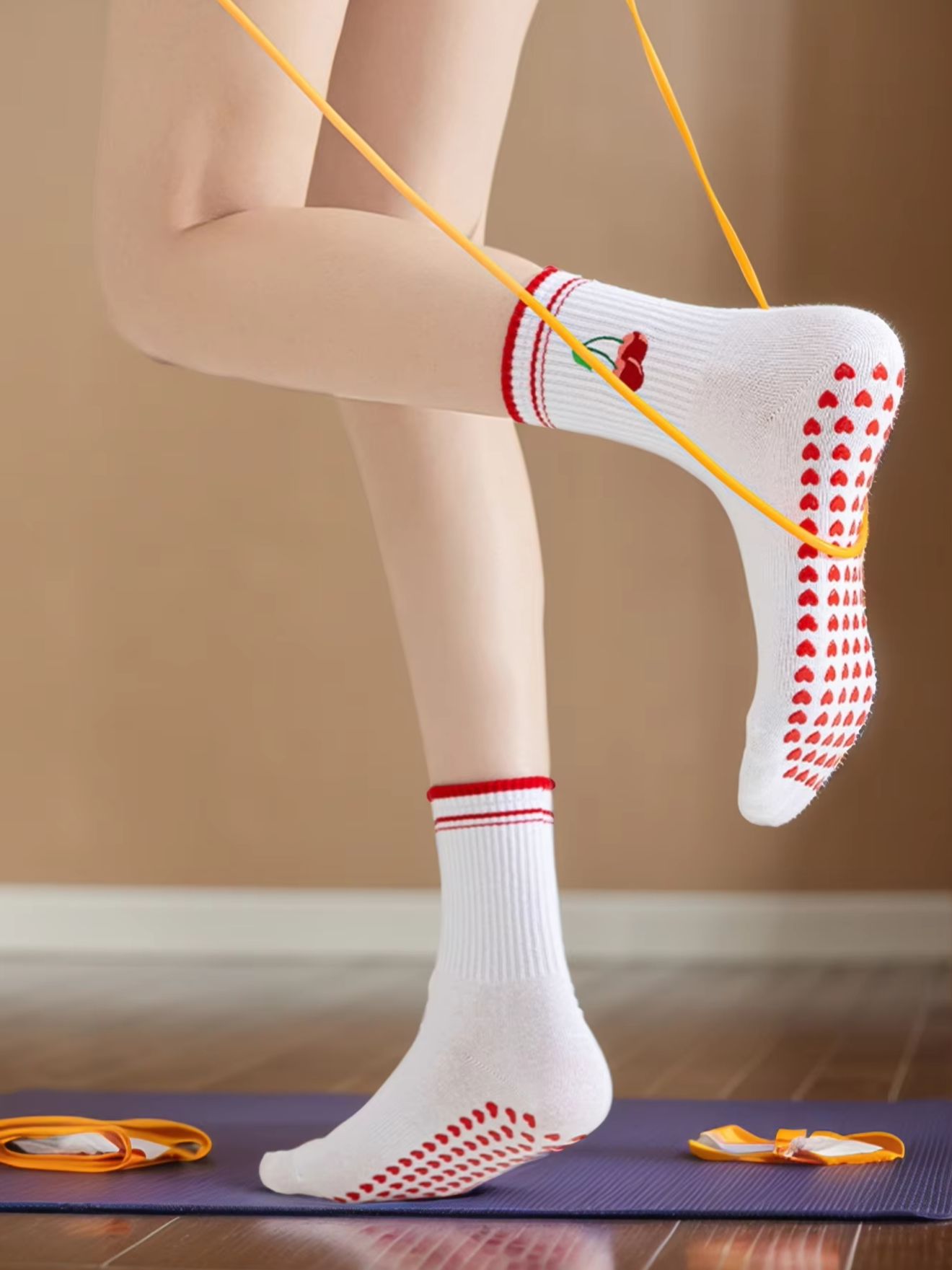 1 par de calcetines profesiona - Yoga Fitness Dance reseña y precio