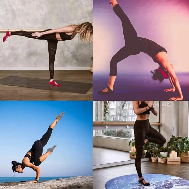 Calcetines de Yoga Antidesliza - Yoga Fitness Dance reseña y precio